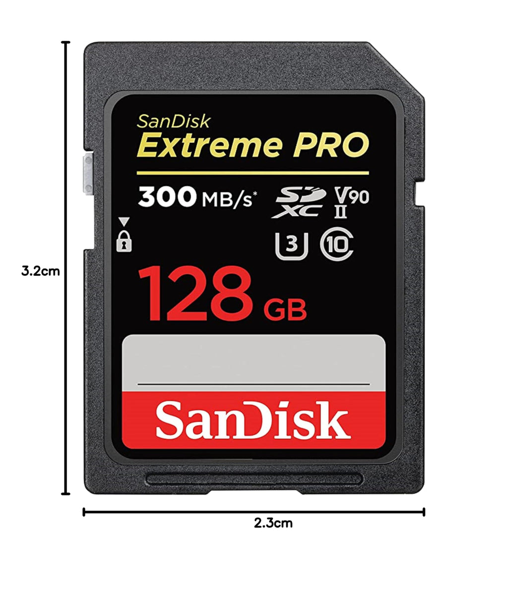 SanDisk 1TB Extreme PRO SDXC card, SD Card, V60 Memory card, 6K & 4K UHD, up to 280 MB/s, Shock, Temperature, Water and X-Ray Proof, RescuePro Deluxe data recovery software, UHS-II, Class 10, U3