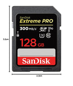 SanDisk 1TB Extreme PRO SDXC card, SD Card, V60 Memory card, 6K & 4K UHD, up to 280 MB/s, Shock, Temperature, Water and X-Ray Proof, RescuePro Deluxe data recovery software, UHS-II, Class 10, U3