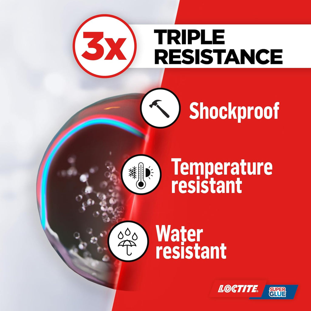 Loctite Precision Super Glue, Clear Fast-Setting Liquid Adhesive, 1 x 5 g