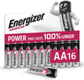 Energizer Advanced - AA Batteries (16 Pack) Up To 100% Longer Lasting