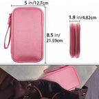 Teskyer Travel Cable Organiser Bag, Travel Essential, Dark Green