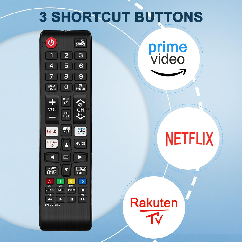 for Samsung TV Remote, for Samsung Smart TV Remote Control Replacement