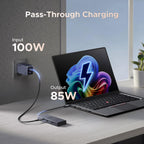 UGREEN Laptop Docking Station Dual Monitor, Dual 4K@60Hz 7-in-1 USB C Hub