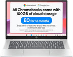 HP Chromebook 14" | Intel N100 Processor | 4GB RAM | 128GB UFS