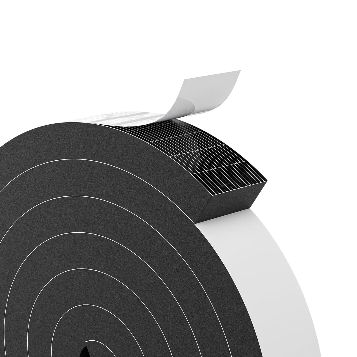 EVA Weather Stripping Foam Insulation Tape with Adhesive Foam Door Seal Weather Strip for Door Frame/Window/Gaps/Insulation/Buffer