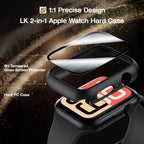 LK 6 Pack Screen Protector for Apple Watch Series 9 8 7 41mm/Series SE 6 5 4 40mm, Screen Protector Compatible for Apple Watch 40/41mm, High Definition, Bubble Free, Clear Flexible TPU Film