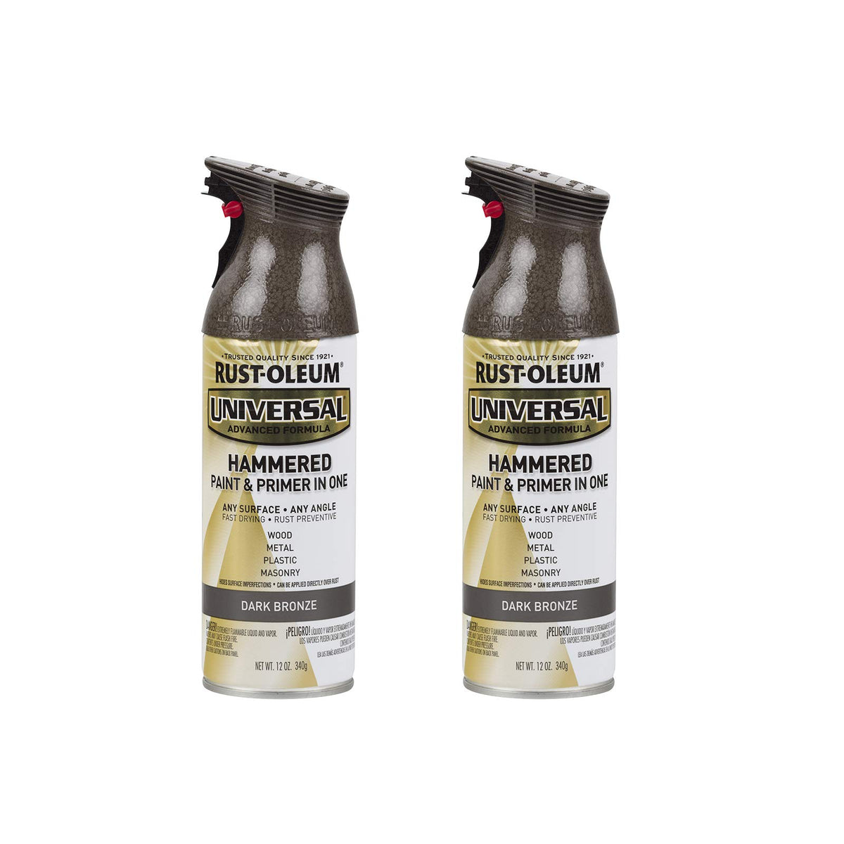 Rust-Oleum Universal All Surface Metallic Spray Paint, Aged Copper
