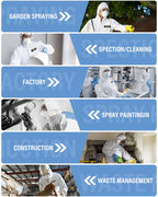 Hazmat Suits & Disposable overalls| Multiple Specifications Options & Full Body Protective | Suit for painting & Cleaning