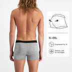 Fullluwaa Mens Boxers Cotton 10 Pack, No Scratch, Breathablee and Soft