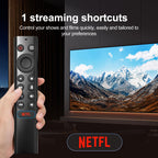 Replacement TCL TV Remote Control RC802N for TCL Android & LCD LED 4K Smart TVs: 32DS520, 40S6000FS, 49S6000FS, 49DP600, F43S5916, 50DP600, H32S5916, U49P6016, U55P6006 – No Setup Required