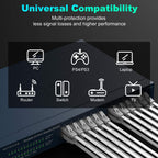 Ethernet Cable 30M, Cat6/Cat 6e Long Internet Cable,Flat Network Patch Cord