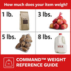 Command 20 lb X-Large Picture Hanging Strips, 16 Pairs White Command Strips Heavy Duty Picture Hanger