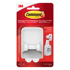Command Medium Designer Hooks, 6 White Hooks and 9 Adhesive Strips
