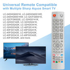 Replacement Voice Remote Control for Google Chromecast 4k Snow Streaming Media Player,Remote for Chromecast with Google TV HD/4K,Voice Remote Controls Replacement(Remote Control Only)