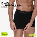 YouShow Mens Boxers 6/12 Pack Mens Underwear Hipsters Cotton Pants Trunks
