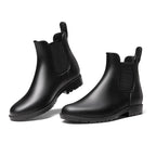 DREAM PAIRS Women's Ankle Wellies Chelsea Rain Boot
