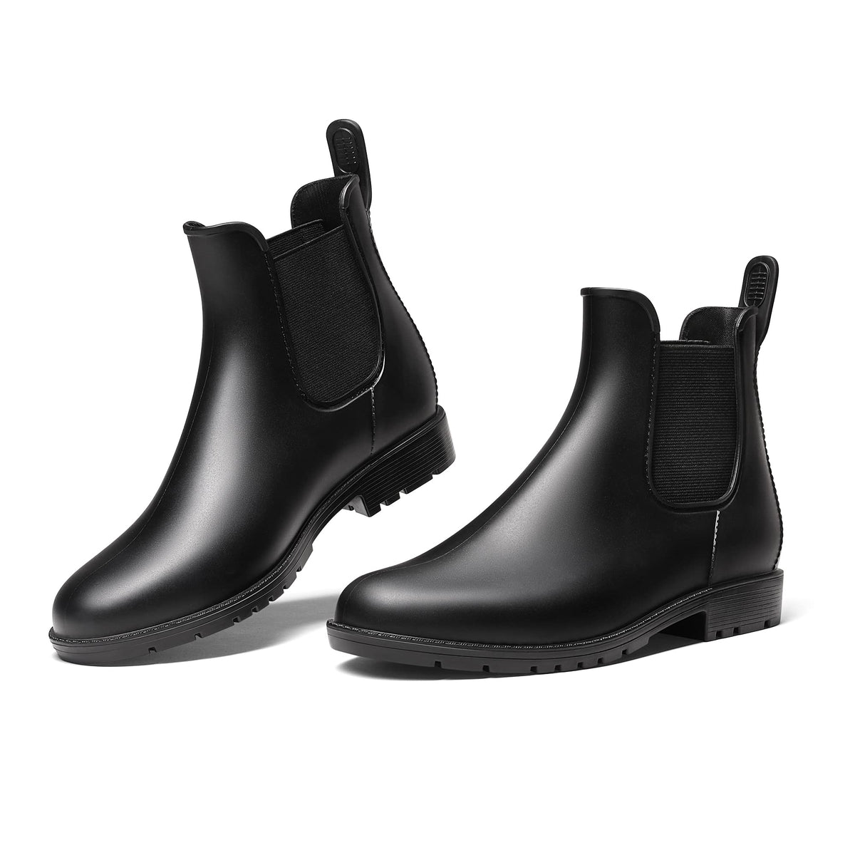 DREAM PAIRS Women's Ankle Wellies Chelsea Rain Boot