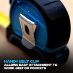 OX Pro Dual Auto Lock Tape Measure 5m, Magnetic Hook, Metric & Imperial