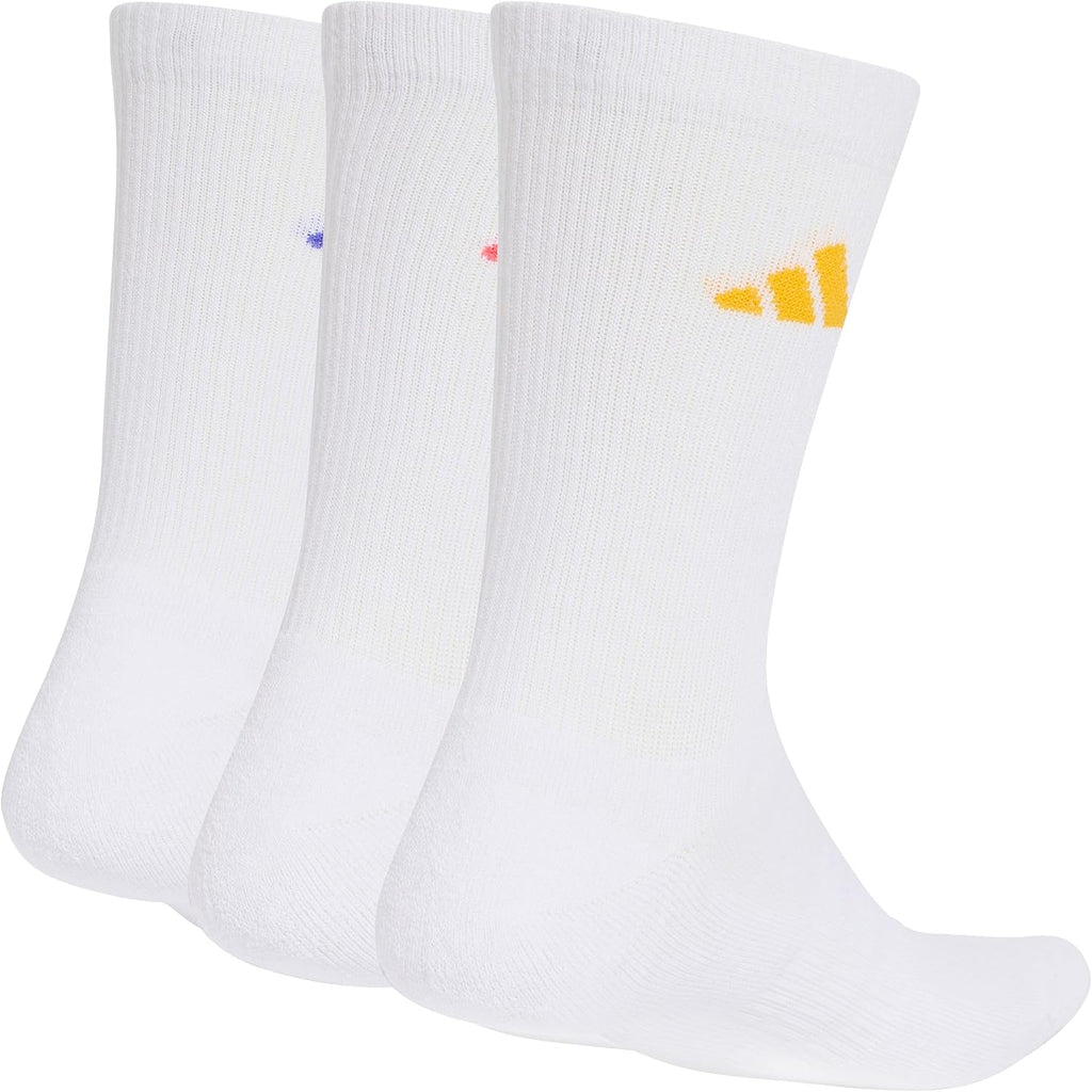adidas Unisex Cushioned Sportswear Crew Socks 3 Pair Pack Socks