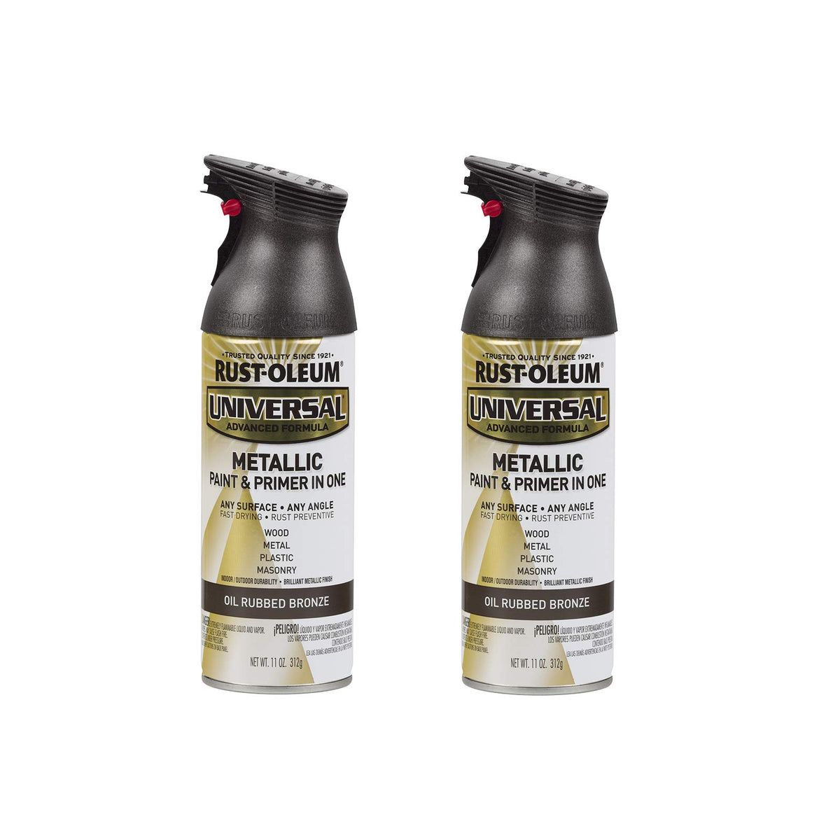 Rust-Oleum Universal All Surface Metallic Spray Paint, Aged Copper