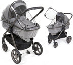 Orzbow Rain Cover for Pram, Large Viewing Window for Easy Access, Clear