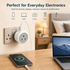 US to UK Plug Adapter, 2 in 1 USA to UK Travel Adaptor with 13A Fuse