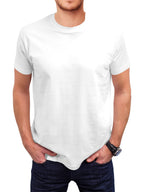 Love My Fashions Mens Plain T Shirt Crew Neck & Short Sleeve Cotton Tops for Men