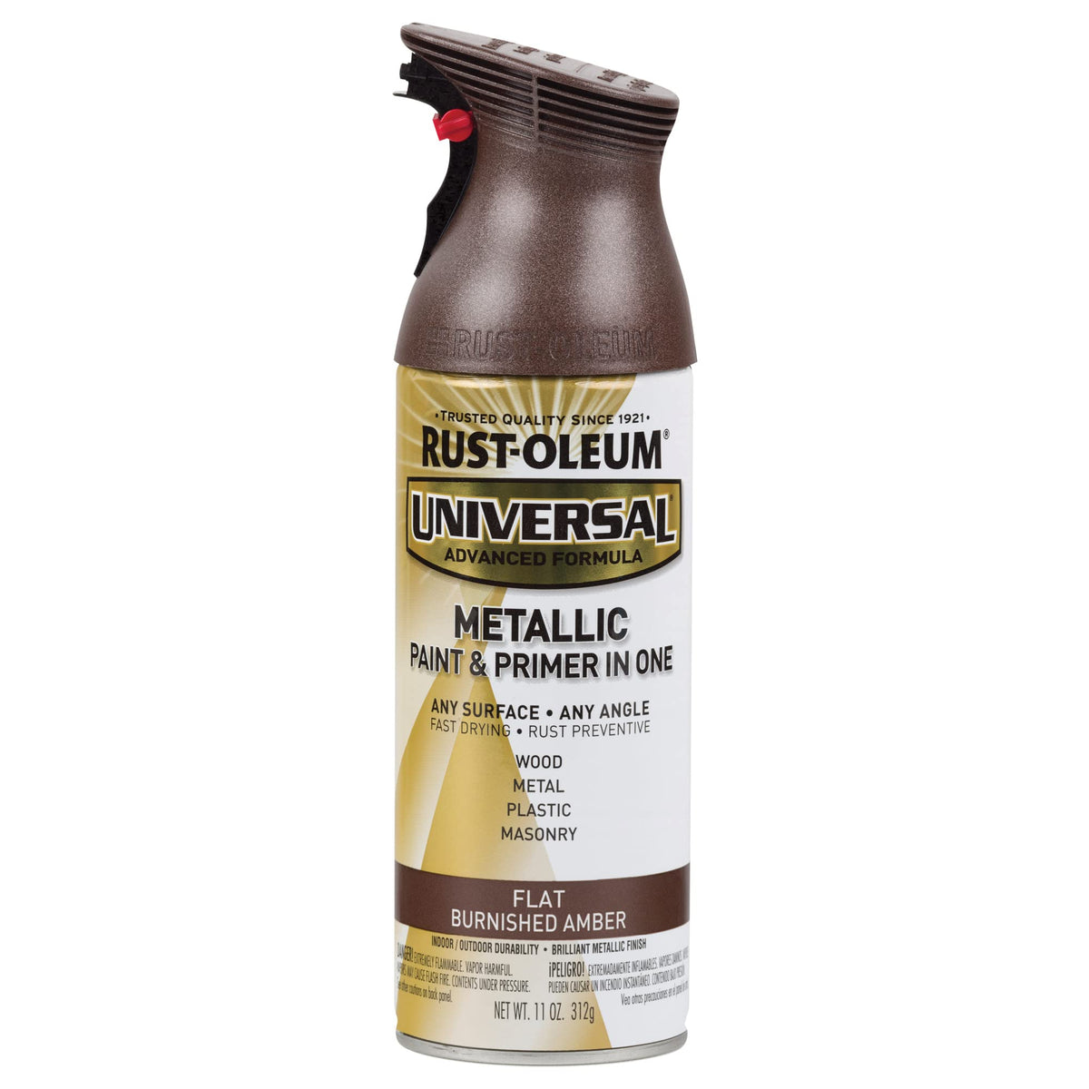 Rust-Oleum Universal All Surface Metallic Spray Paint, Aged Copper