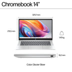 HP Chromebook 14" | Intel N100 Processor | 4GB RAM | 128GB UFS