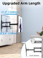 HOME VISION Heavy Duty Fixed TV Wall Bracket for 32-86 Inch Flat Screens