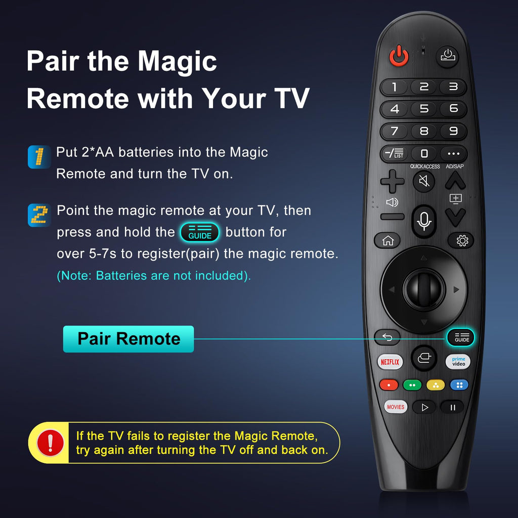 Universal TV Remote for Hisense-Smart-TV-Remote-Control-Replacement