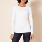 Amazon Essentials Women's Regular-Fit Long-Sleeve Crewneck T-Shirt