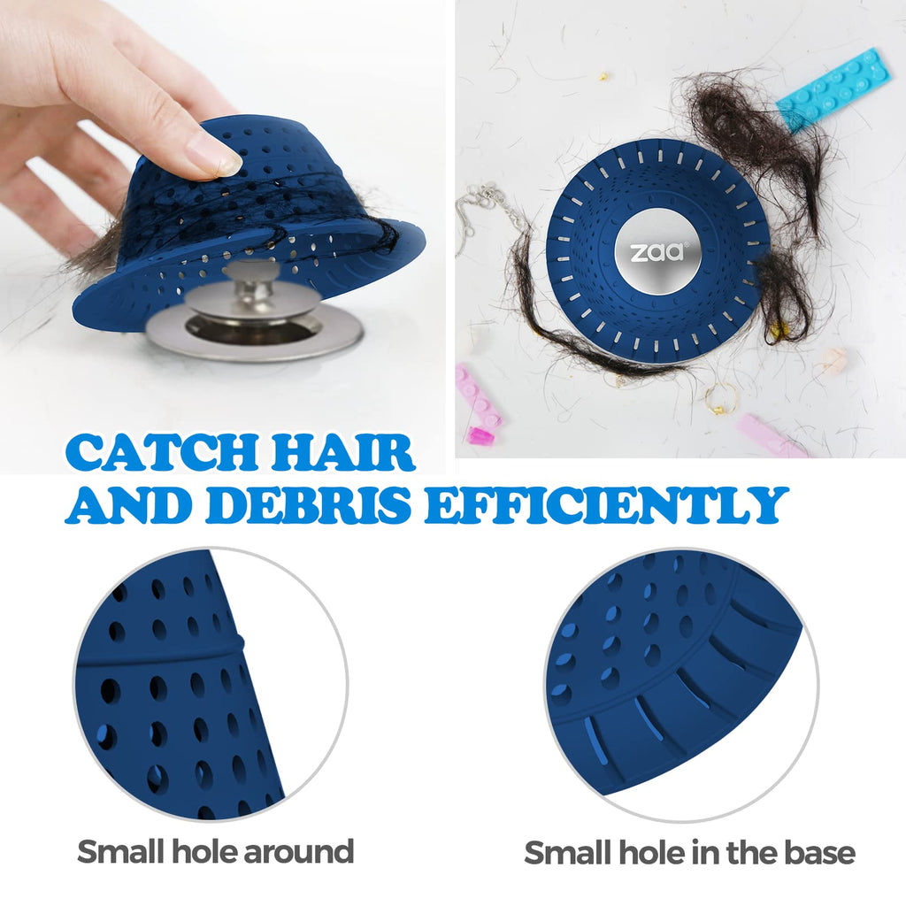 zaa Shower Drain Hair Catcher Bathtub Drain Strainer Sink Drain Protector