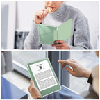 FINTIE Slim Case for 6" Kindle 11th Gen 2024/2022, Agave Green
