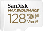 SANDISK MAX Endurance microSD Card + Adapter 128GB