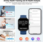Motast Smart Watch, Fitness Tracker 1.69'' HD for Men Women