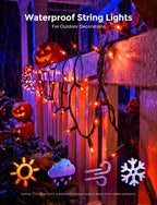St. Patrick's Day Green Lights, 20FT 100 Count Incandescent Mini String Lights, Connectable Waterproof Fairy Light Plug in Halloween Christmas Decorations for Indoor Outdoor Home Patio Party Decor