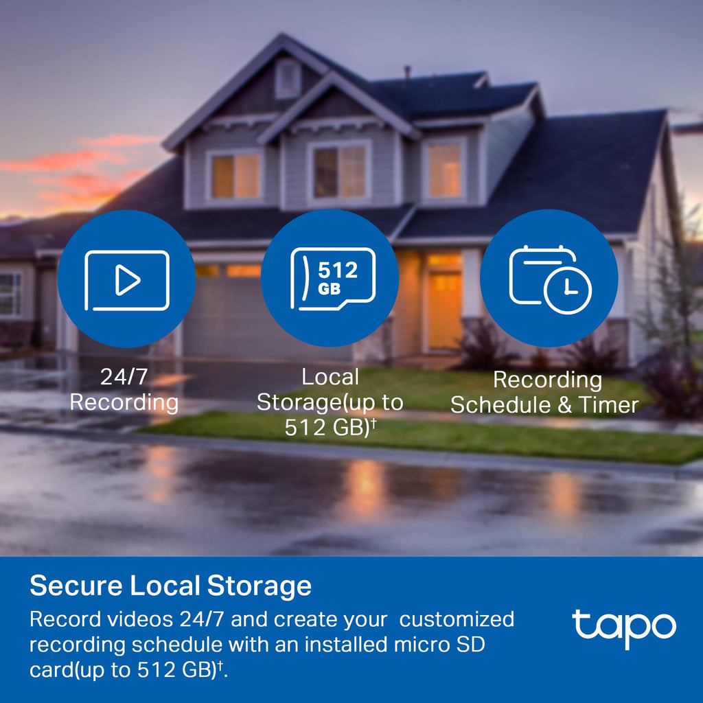 Tapo C530WS 3K 5MP Pan/Tilt Outdoor Security Camera CCTV Camera