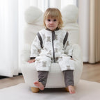 Baby Sleeping Bag with Feet, 2.0 Tog, Removable Sleeves 6-18 months