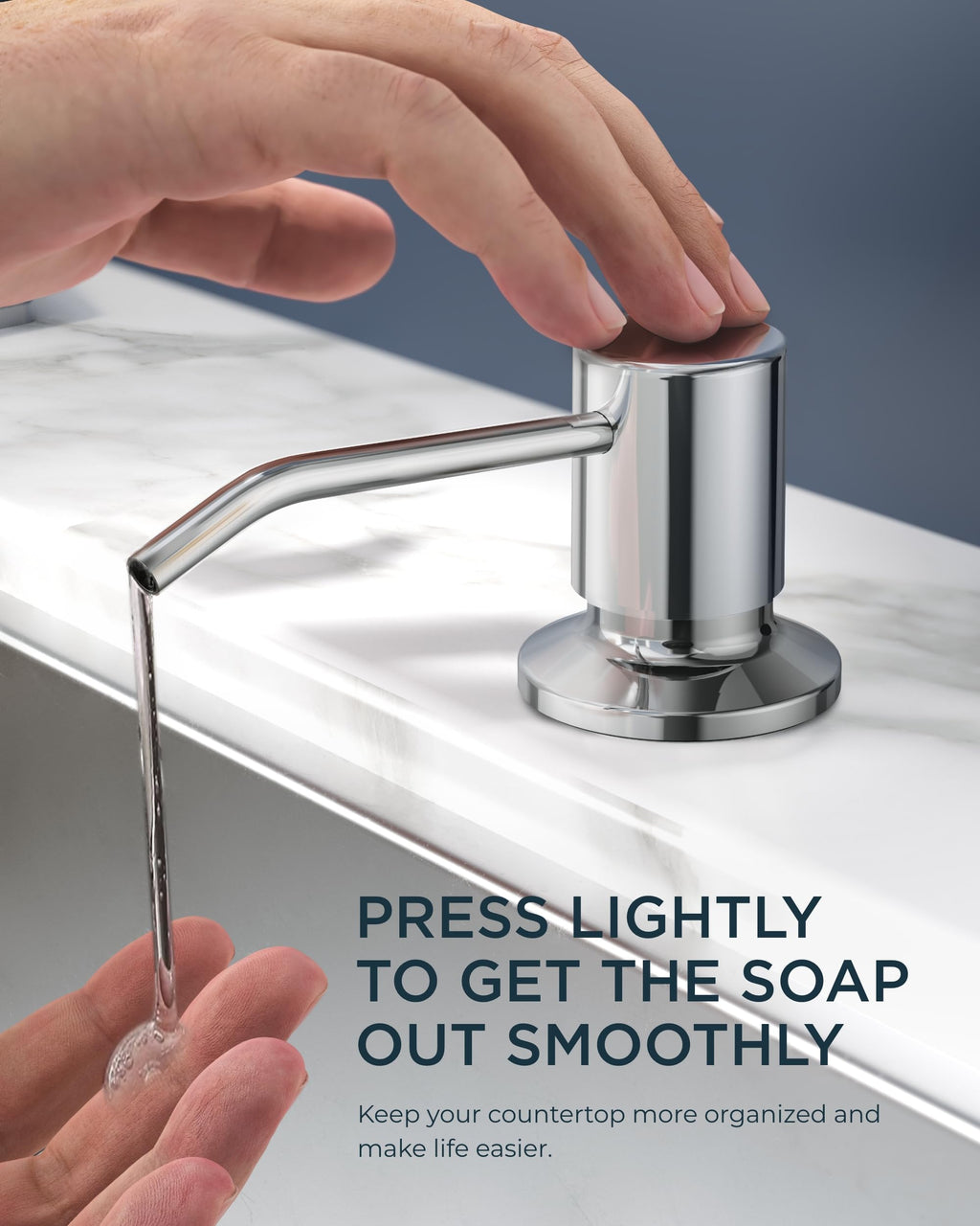 FORIOUS Kitchen Faucet with Cup Washer, Pull Down Sprayer, Brushed Nickel