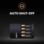 DURACELL AAA Rechargeable Batteries (4 Pack) 1.2V, 750 mAh NiMH