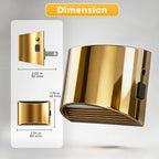 L LOHAS LED Night Lights Plug into Wall, Dimmable Night Light 2 Pack