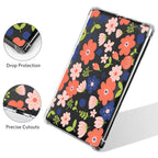 CoBak Clear Case for 6" Kindle 11th Generation 2024 and 2022 - Ultra-Slim Soft TPU Transparent Cover with Hand Strap, Lightweight & Durable Protection, Rose Gold