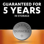 DURACELL LR44 Specialty Alkaline Battery (8 Pack) 1.5V, A76