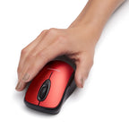 Amazon Basics Wireless Mouse for Laptop, 2.4GHz with USB Nano Receiver – Black