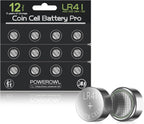 POWEROWL 12-Pack LR41 AG3 392 192 SR41SW L736 LR736 1.5V Alkaline Button Cell Batteries – Long-Lasting Power for Small Electronics
