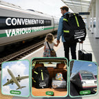 Pram Bag for Airplane, Baby Travel Essentials, Stroller Bag 119H*61W*38D cm