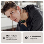 AcclaFit Smart Watch Answer/Make Call,1.38" Smart Watches for Women Men,Fitness Tracker Watch with Heart Rate/Sleep Monitor,120+ Sports,IP68 Waterproof Step Counter Watch Compatible with Android IOS