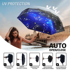 SY COMPACT Travel Umbrella Windproof Automatic Unbreakable UV Protection