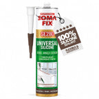 Brown Silicone Sealant, Waterproof & Flexible Sealant and Adhesive - 280ml